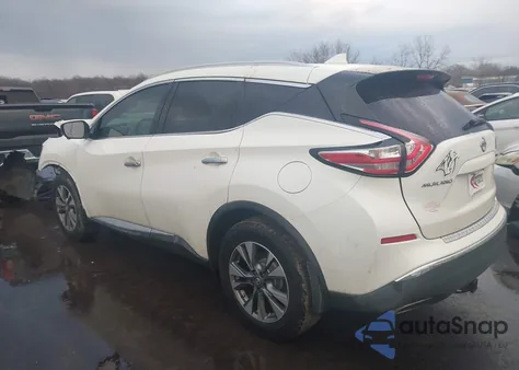 2017 Nissan Murano Sl from USA, damaged, VIN 5N1AZ2MH0HN151050